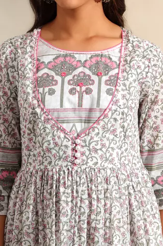 Mihika tiered floral maxi dress