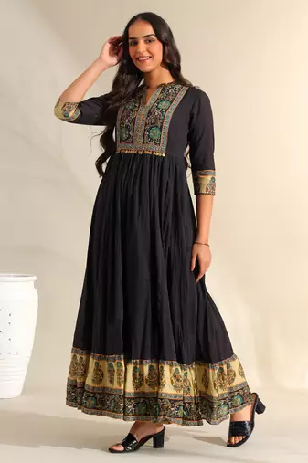 Nayantara midnight anarkali dress