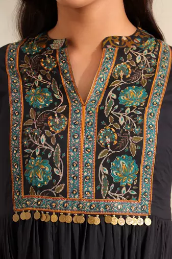 Nayantara midnight anarkali dress