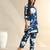 Inaayat indigo sketch co-ord set
