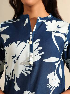 Inaayat indigo sketch co-ord set 5
