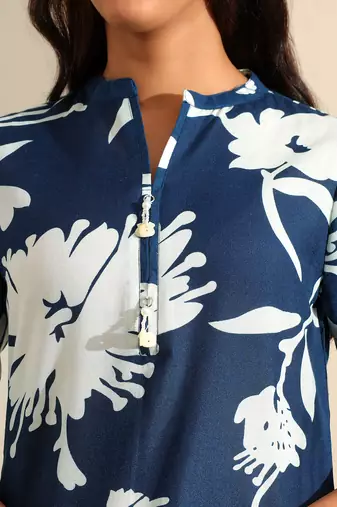 Inaayat indigo sketch co-ord set