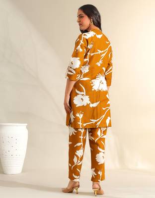 Amara mustard meadow co-ord set 2