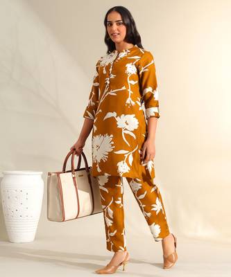 Amara mustard meadow co-ord set 4