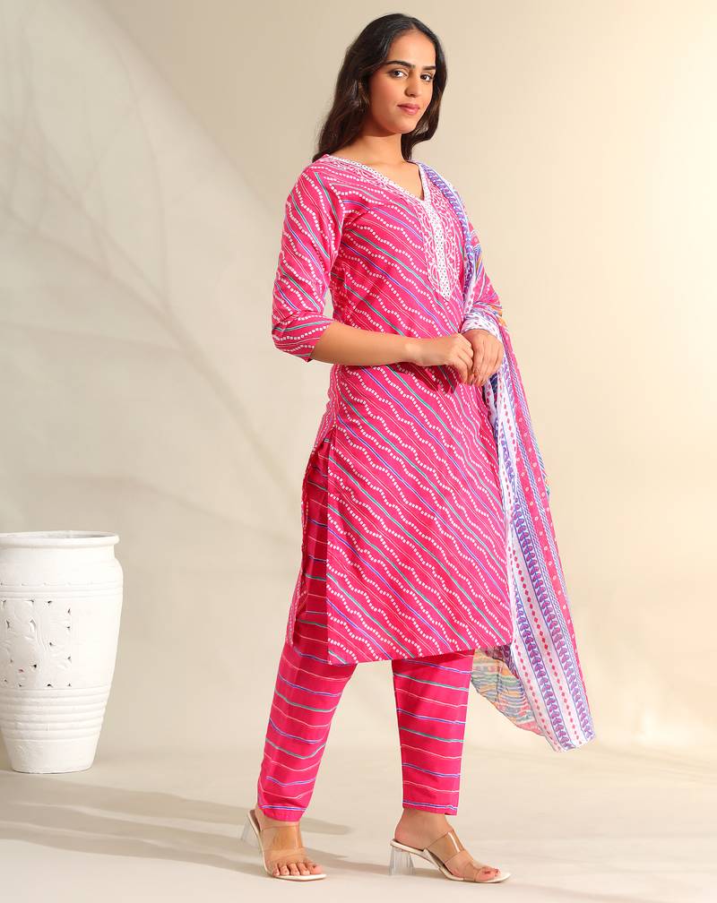 Trisha leheria sangam kurta set