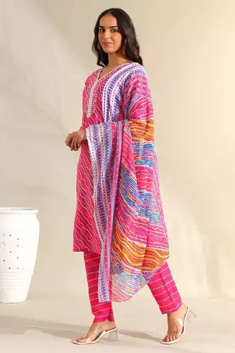 Trisha leheria sangam kurta set