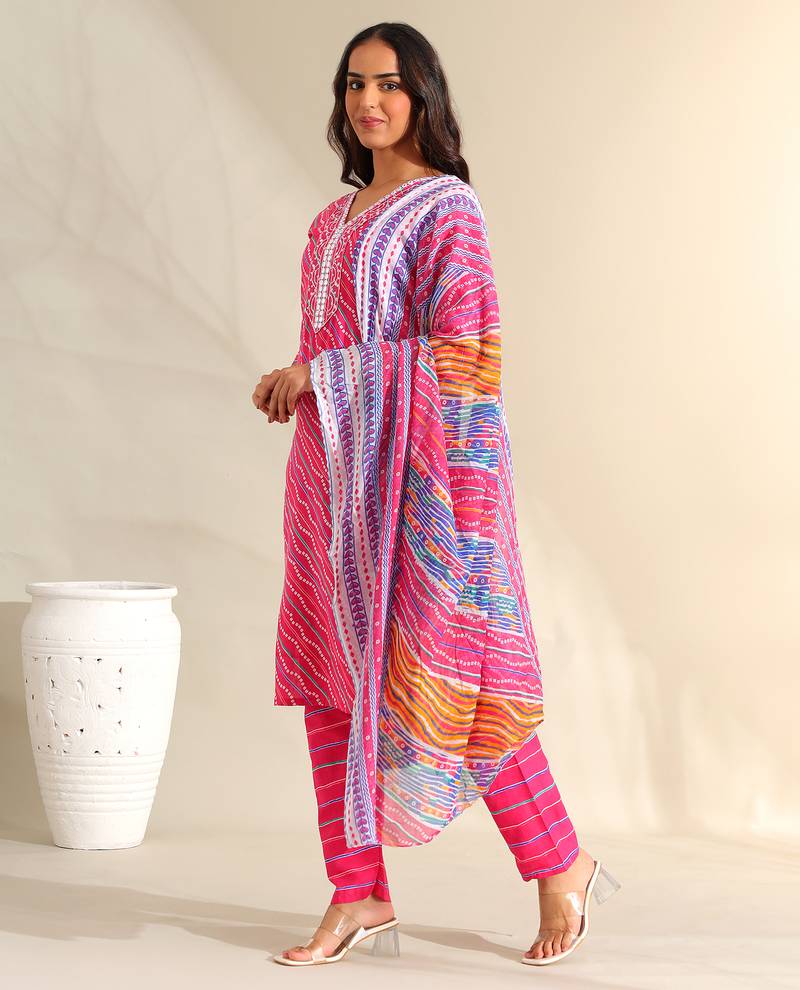 Trisha leheria sangam kurta set