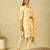 Nitara mustard lily motif kurta set