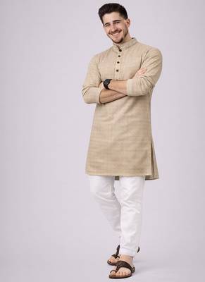 Grey color jaquard butti work jaquard silk kurta payjama set 3