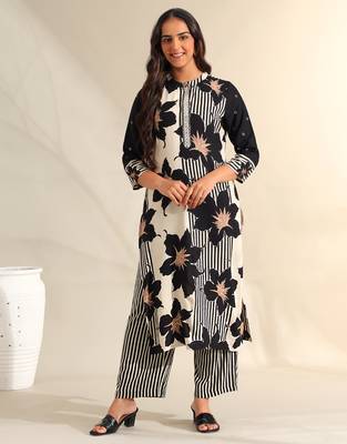 Tara midnight bloom kurta set 1