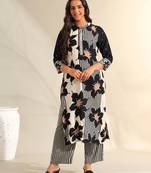 Tara midnight bloom kurta set