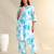 Diya azure floral dream kurta set