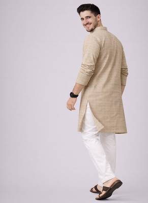 Grey color jaquard butti work jaquard silk kurta payjama set 4