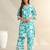 Kavya deep sea floral kurta set