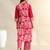 Avni magenta mosaic kurta set