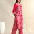 Avni magenta mosaic kurta set