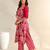 Avni magenta mosaic kurta set