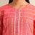 Prisha coral bandhani kurta set