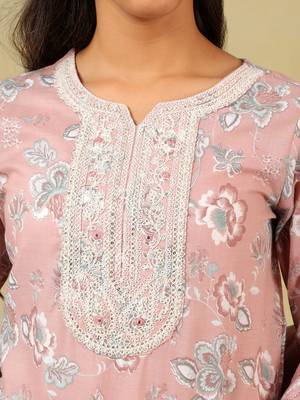 Sanaya rose floral suit set 5