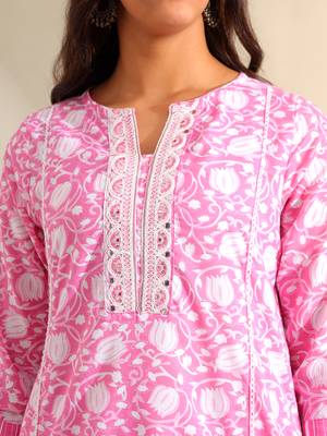 Ruhi rose-vine tulip suit set 5