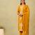 Tanvi mustard suit set