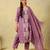 Lavanya mauve suit set