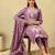 Lavanya mauve suit set