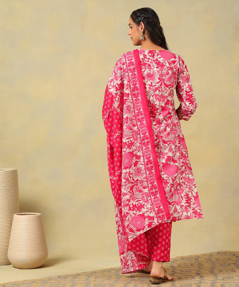 Ishwari rani rose suit set