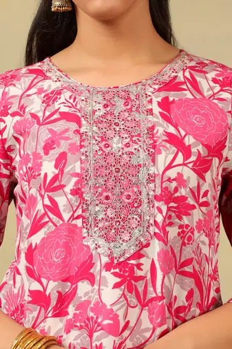 Ishwari rani rose suit set