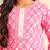 Amrita fuchsia garden suit set