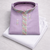Lavender color multi thread embroidery work silk kurta payjama set