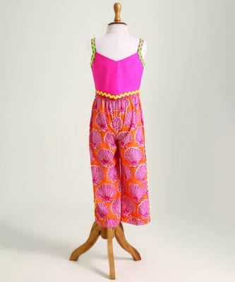 Pink cotton co ord set 3
