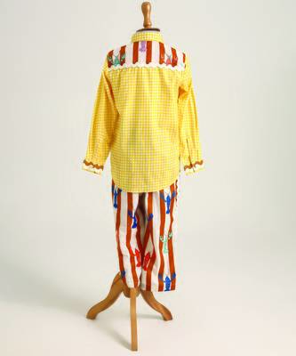 Yellow printed cotton co ord set 3