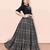 Black & beige printed pattern cotton blend top & lehenga crop flared lehenga set girls ethnic wear kids lehenga choli