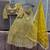 LEMON YELLOW Butterfly Net Lehenga Choli with Sequins & Cording Embroidery – Bridal & Party Wear Set with Dupatta