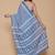 Kalamkari printed pure cotton ethnic blue saree for woman