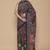 Kalamkari printed pure cotton ethnic black saree for woman