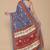 Kalamkari printed pure cotton ethnic blue saree for woman