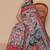 Kalamkari printed pure cotton ethnic pink saree for woman