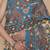 Kalamkari printed pure cotton ethnic blue saree for woman