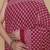 Kalamkari printed pure cotton ethnic red saree for woman