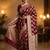 Banarasi puresilk khaddi georgette saree in maroon colour with floral zari rangkart work