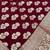 Banarasi puresilk khaddi georgette saree in maroon colour with floral zari rangkart work