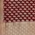 Banarasi puresilk khaddi georgette saree in maroon colour with floral zari rangkart work