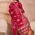 Women pink silk blend floral printed straight kurta trouser with dupatta