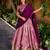 Traditional Pink Dupion Silk With Zari Weaving Work Lehenga Choli