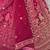 Classic Pink Multi Thread Work Silk Bridal Lehenga Choli With Double Dupatta
