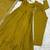 Ravishing Mustard Yellow Silk Anarkali Pant Suit With Sequins Dupatta