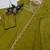  mehendi embroidered anarkali kurta set with dupatta & pant