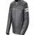 Men's genuine black quilted design leather biker jacket cafe racer style